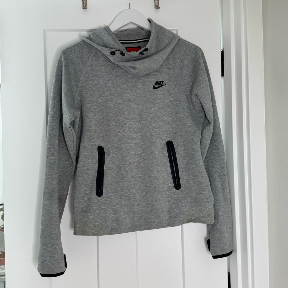 Nike fit tech funnel neck hoodie
